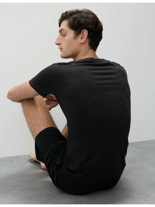 Marks & Spencer Tílko z bavlněné směsi Supima® Marks & Spencer černá