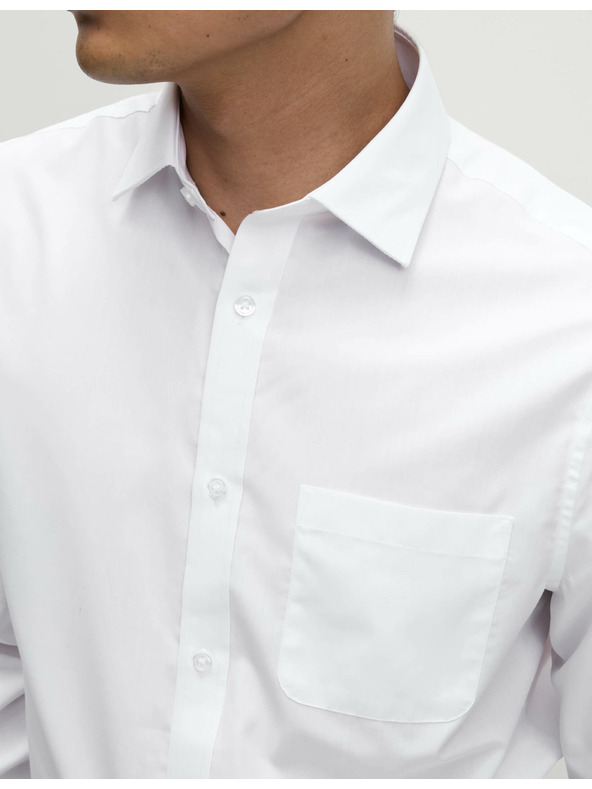 Marks & Spencer Košile s dlouhými rukávy, normální střih, sada 3 ks Marks & Spencer bílá