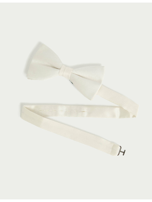 Marks & Spencer Motýlek se vzorkem Marks & Spencer smetanová