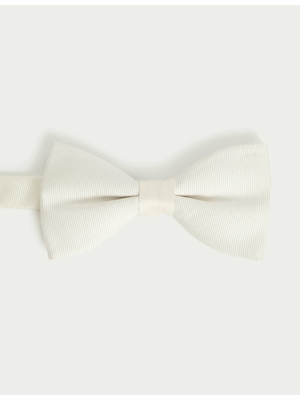 Marks & Spencer Motýlek se vzorkem Marks & Spencer smetanová