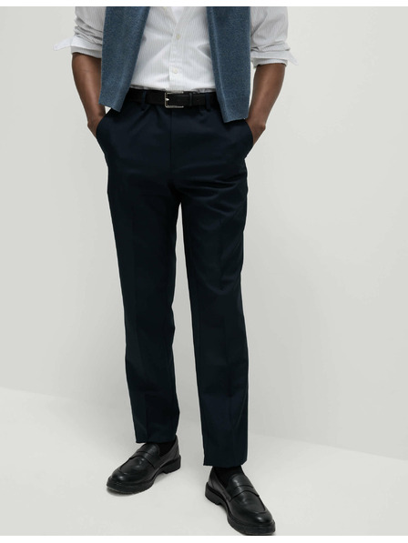 Marks & Spencer Kalhoty, úzký střih Marks & Spencer námořnická modrá