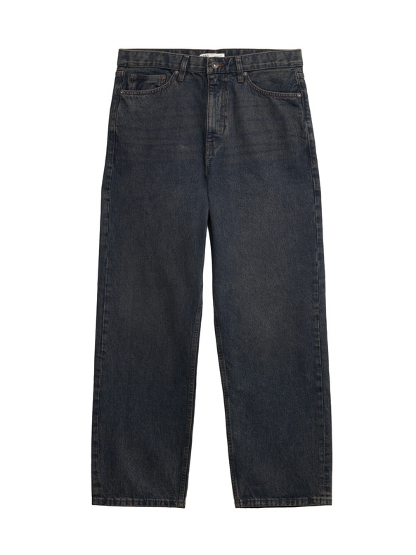 Marks & Spencer Authentic volné pevné džíny Marks & Spencer modrá