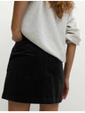 Marks & Spencer Mini sukně áčkového střihu s vysokým podílem bavlny Marks & Spencer černá