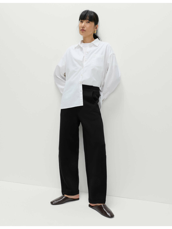 Marks & Spencer Tepláky přiléhavého střihu Marks & Spencer černá