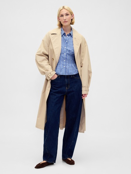 GAP Popelínová košile Fitted Shirt GAP