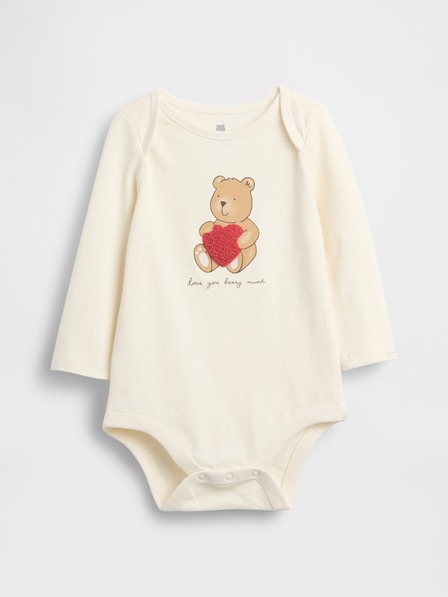 GAP Baby body s potiskem GAP