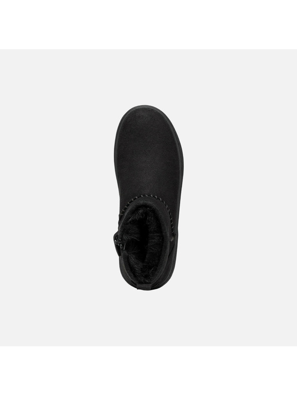 Geox Černá dívčí kotníková obuv Geox Theleven Girl