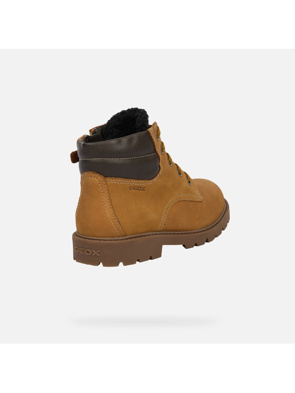 Geox Hnědé chlapecké tenisky Geox Shaylax Boy