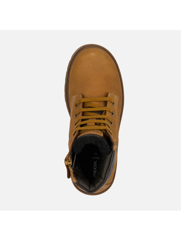 Geox Hnědé chlapecké tenisky Geox Shaylax Boy