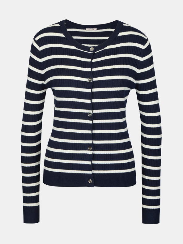 Orsay Tmavě modrý dámský kardigan ORSAY