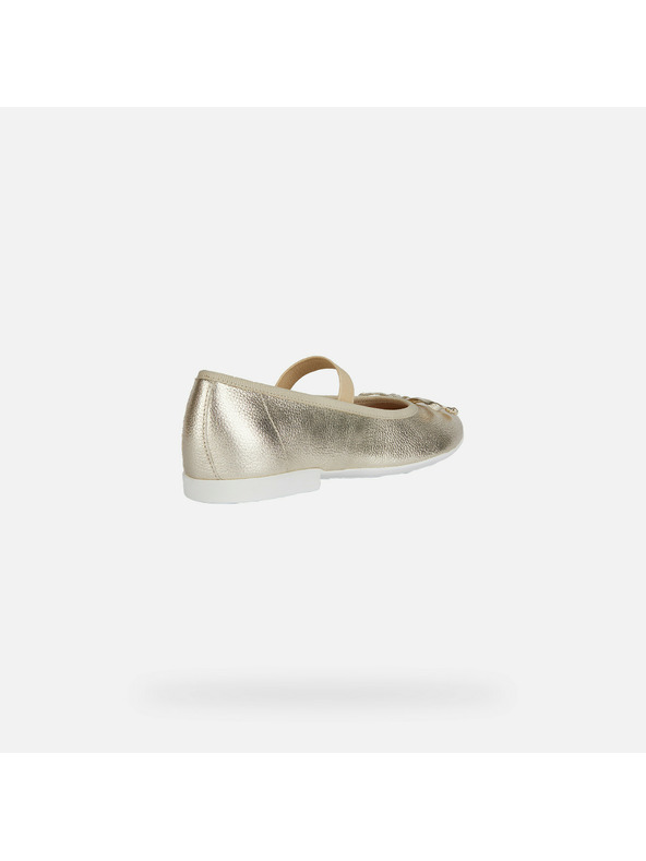 Geox Zlaté dívčí baleríny Geox Plie