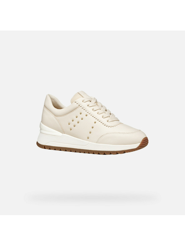 Geox Krémové dámské tenisky Geox Desya