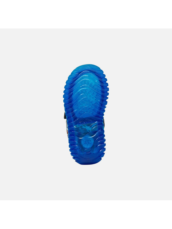 Geox Modré chlapecké svítící tenisky Geox Lightyloo