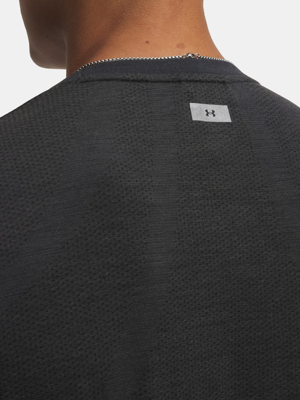 Under Armour Pánské tričko Under Armour UA TRAIL RUN Wool LS-BLK