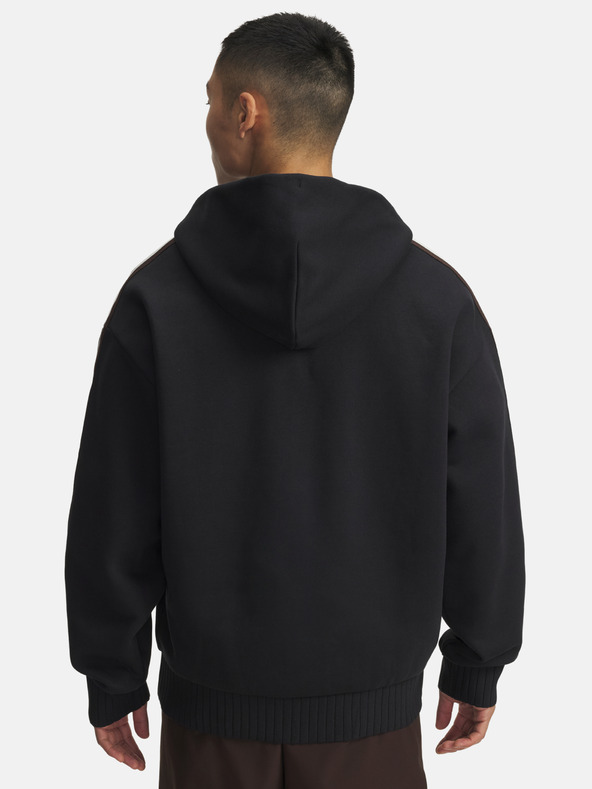 Under Armour Pánská mikina Under Armour UA Icon Heavy Rib FZ-BLK