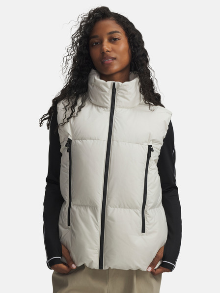 Under Armour Dámská vesta Under Armour Limitless Down Puffer Vest-WHT