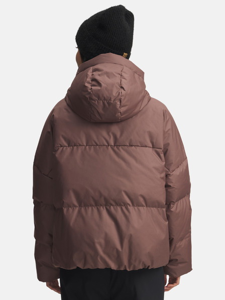 Under Armour Dámská bunda Under Armour Limitless Down Puffer Jacket-BRN