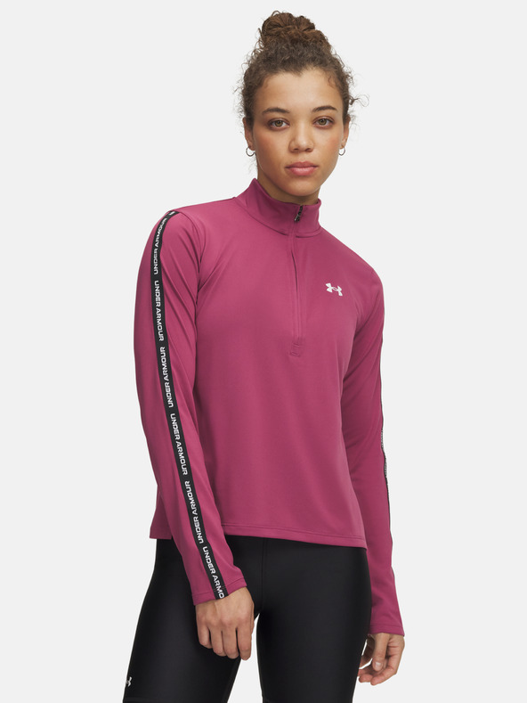 Under Armour Dámská mikina Under Armour UA Tech WM Tape Half Zip-RED