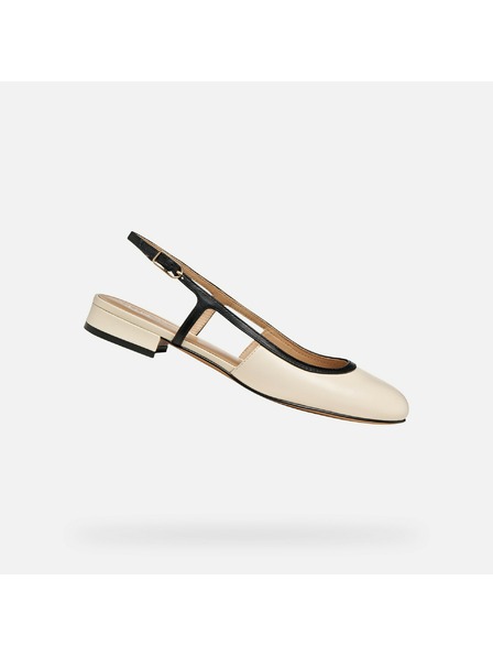 Geox Krémové dámské baleríny Geox Virnilisa B