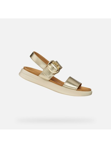 Geox Zlaté dámské sandály Geox Xand 2S