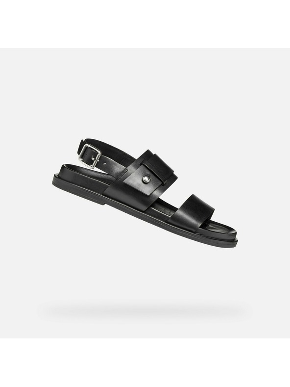 Geox Černé dámské sandály Geox Adelash