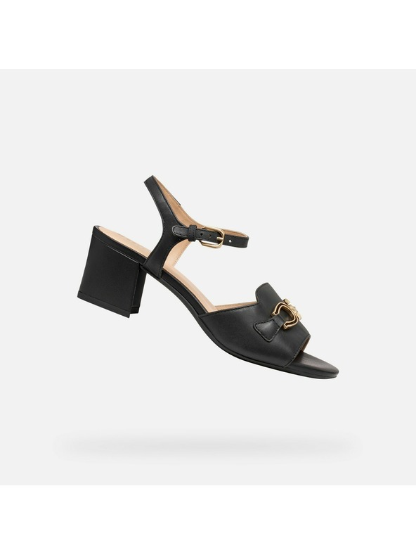Geox Černé dámské sandály Geox New Eraklia 50
