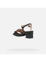 Geox Černé dámské sandály Geox New Eraklia 50