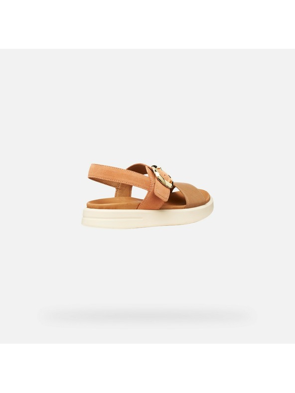 Geox Světle hnědé dámské sandály Geox Xand 2S