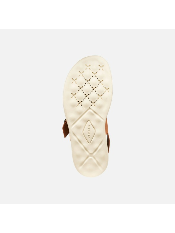 Geox Světle hnědé dámské sandály Geox Xand 2S