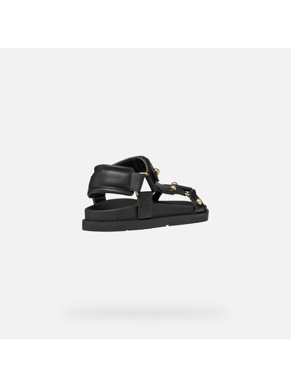 Geox Černé dívčí sandály Geox Sandal Foammentera