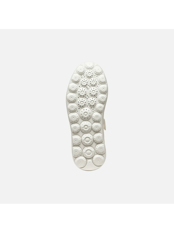 Geox Bílé dívčí tenisky Geox Puffypop