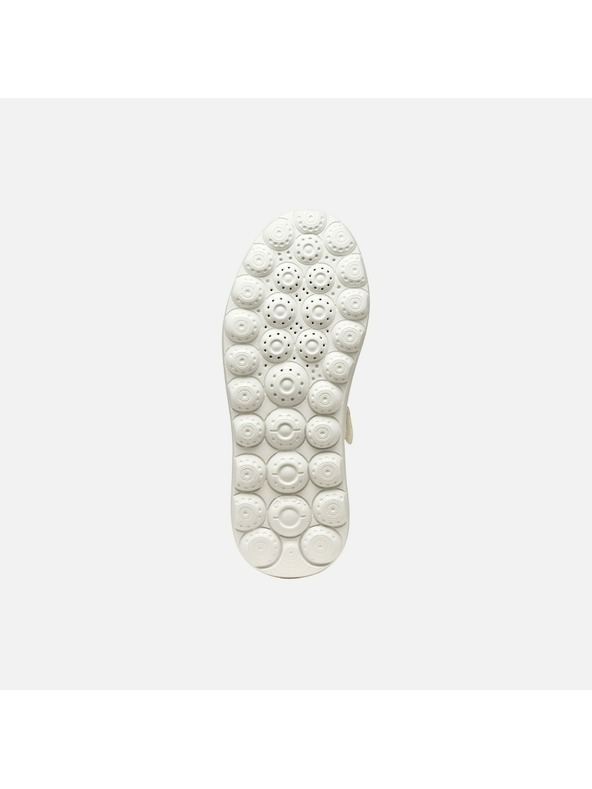 Geox Bílé dívčí tenisky Geox Puffypop