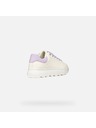 Geox Bílé dívčí tenisky Geox Puffypop