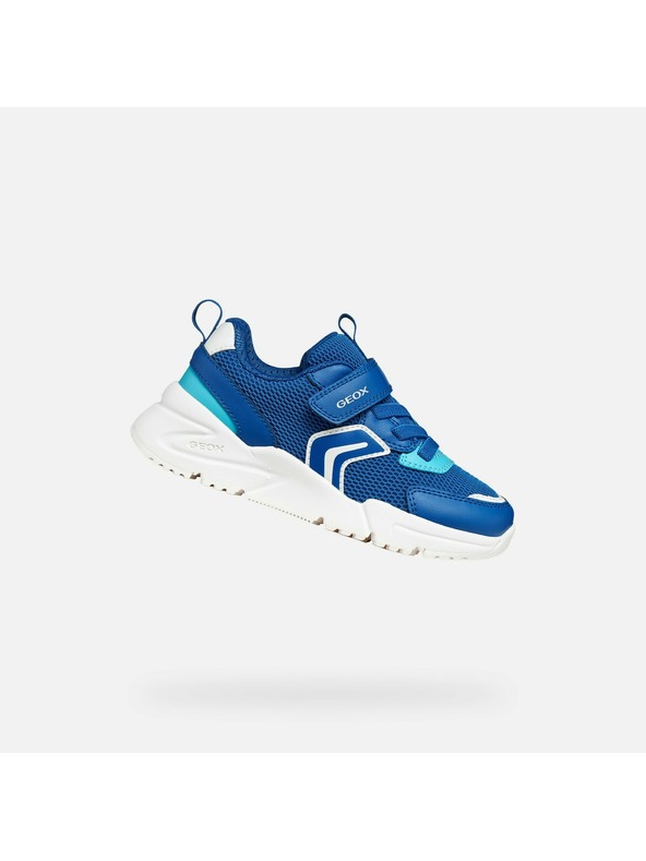 Geox Modré chlapecké tenisky Geox Loftus