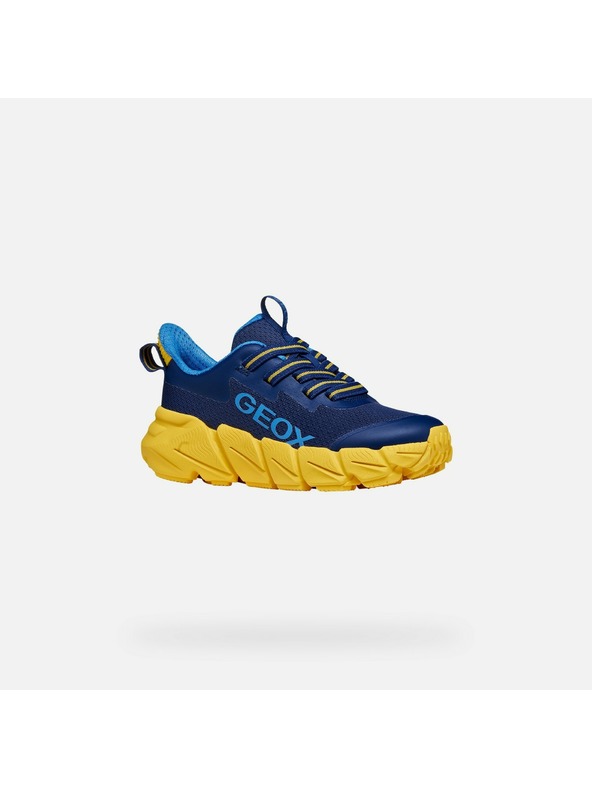 Geox Tmavě modré chlapecké tenisky Geox Flexyper Fast