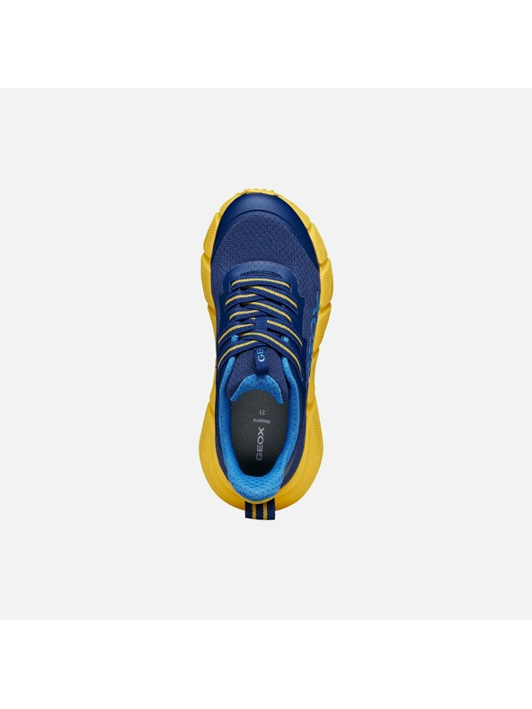 Geox Tmavě modré chlapecké tenisky Geox Flexyper Fast
