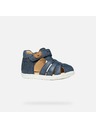 Geox Tmavě modré chlapecké boty pro první krůčky Geox Sandal Macchia