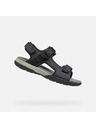 Geox Černé pánské sandály Geox Spherica EC5