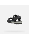 Geox Černé pánské sandály Geox Spherica EC5