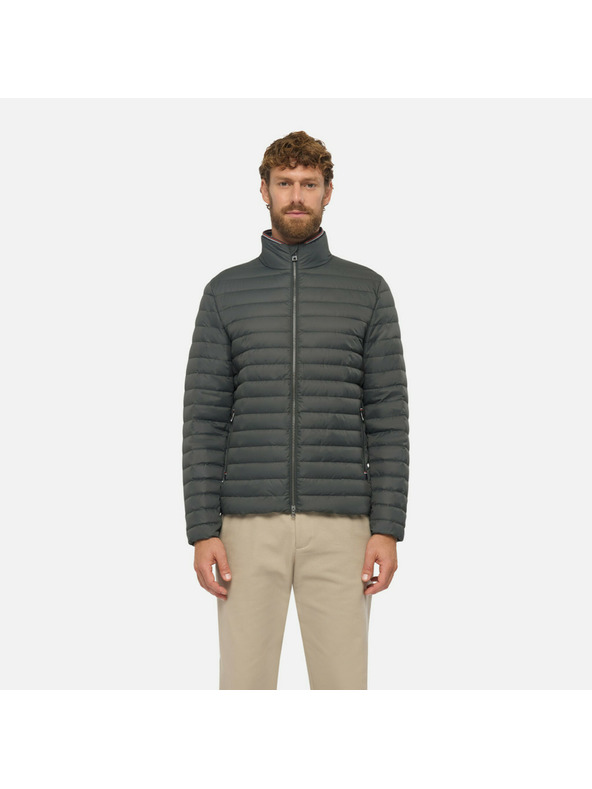 Geox Šedá pánská bunda Geox Warrens