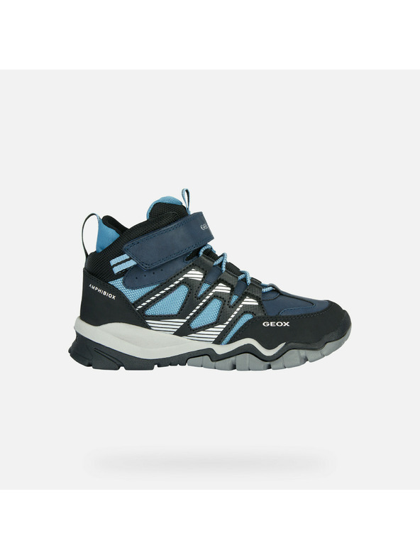 Geox Tmavě modré chlapecké tenisky Geox Montrack B ABX