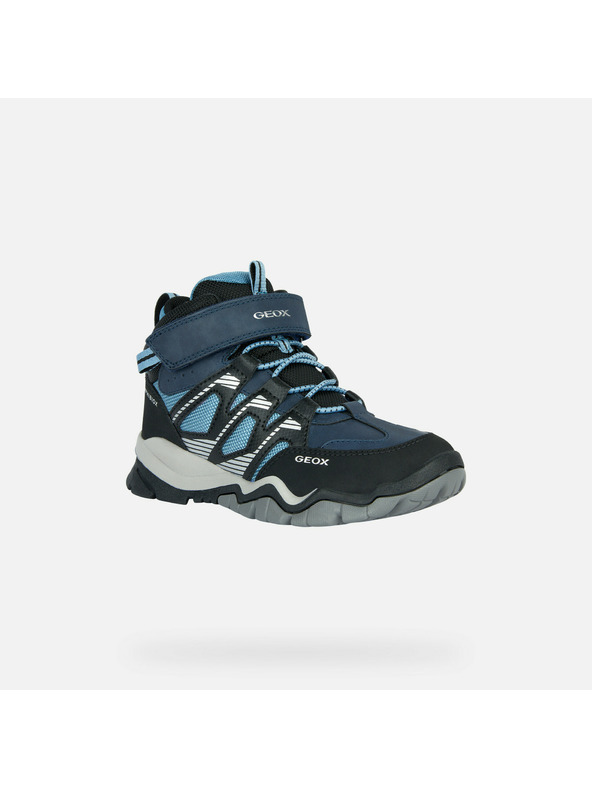 Geox Tmavě modré chlapecké tenisky Geox Montrack B ABX