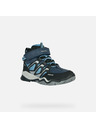 Geox Tmavě modré chlapecké tenisky Geox Montrack B ABX