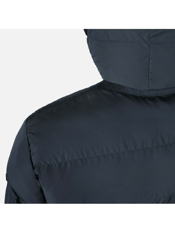 Geox Tmavě modrá pánská bunda Geox Pieve