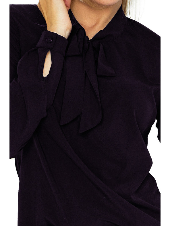 numoco Blůza s vazbou - cerny
