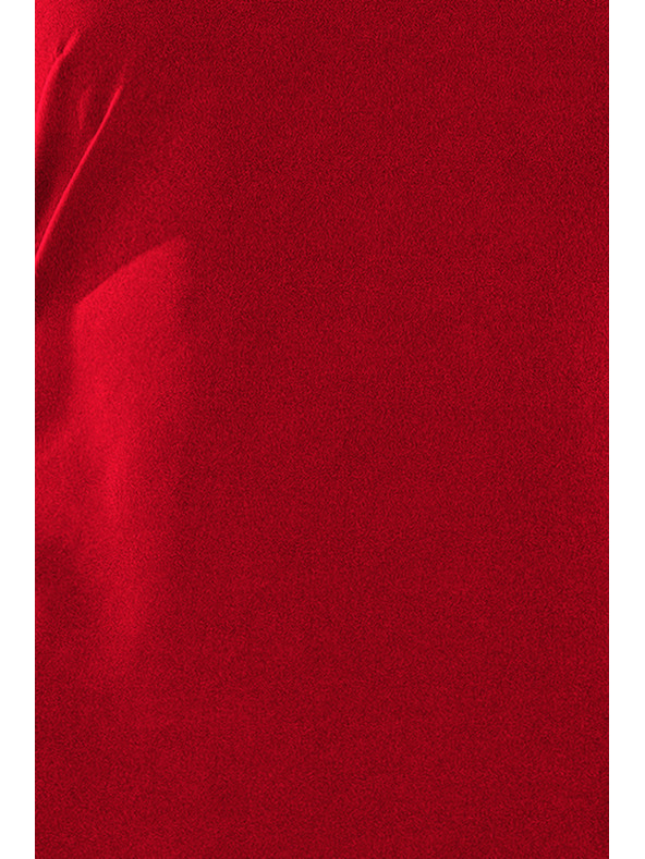 numoco ALICE Šaty s luky - burgundské barvy