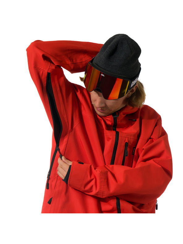 Horsefeathers 3-vrstvá bunda Terra - red