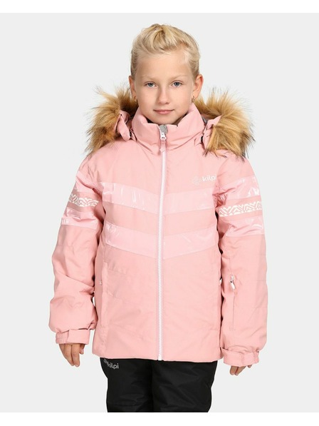 Kilpi Dívčí lyžařská bunda Kilpi DALILA-JG Světle růžová