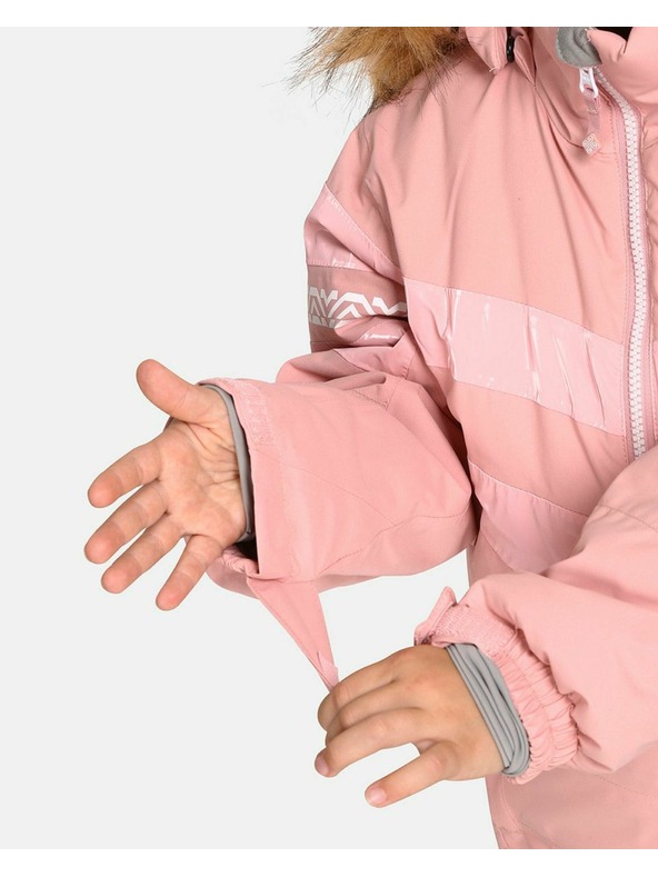 Kilpi Dívčí lyžařská bunda Kilpi DALILA-JG Světle růžová