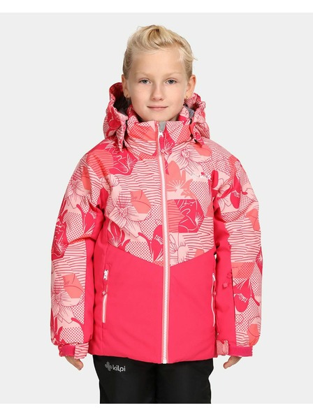 Kilpi Dívčí lyžařská bunda Kilpi SAMARA-JG Růžová
